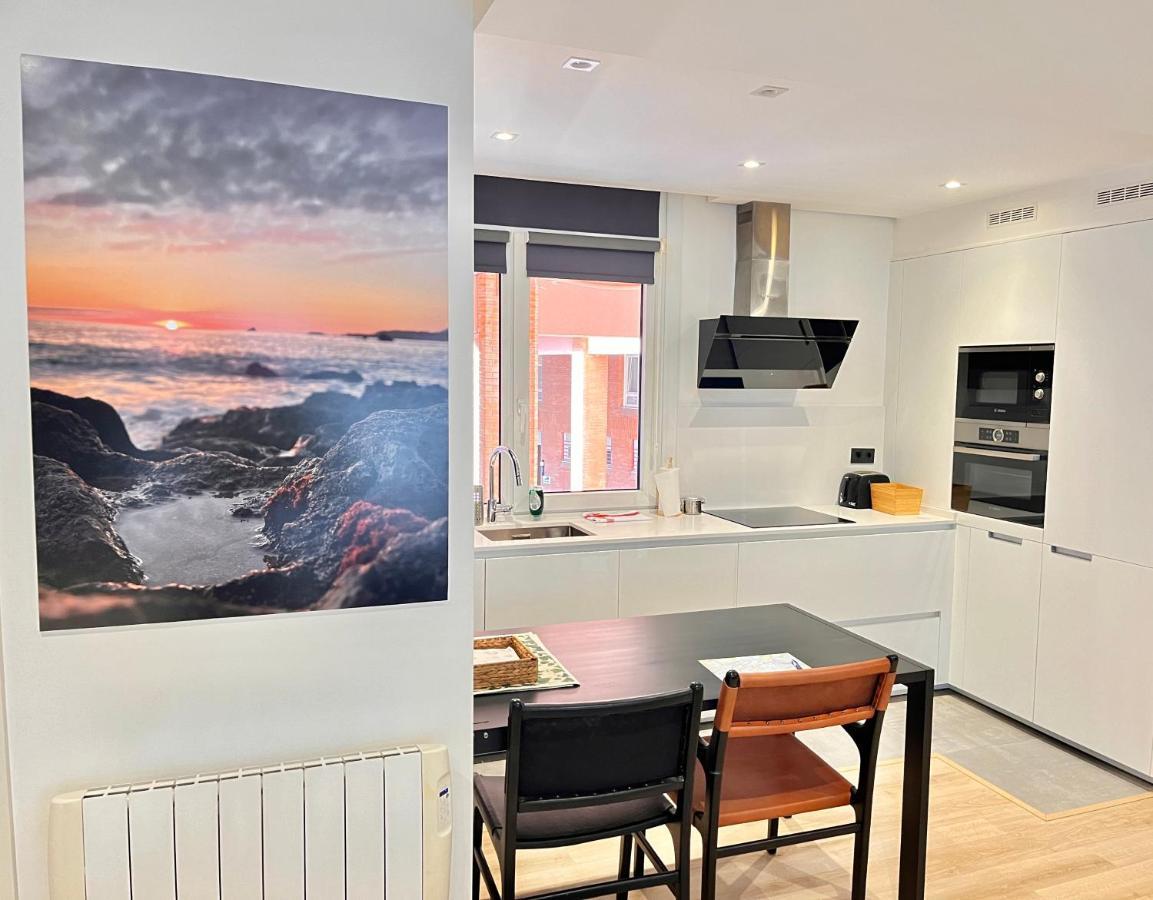 Small Lux Beachcity Close To The River,Metro And Parking Bilbao Bagian luar foto